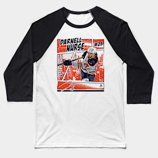 Darnell Nurse Edmonton Comic Baseball T-Shirt